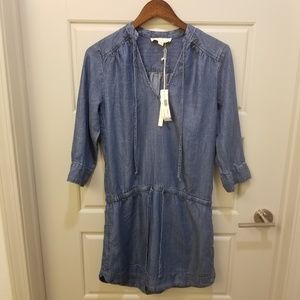 Lovestitch Blue Drawstring Dress Sz M